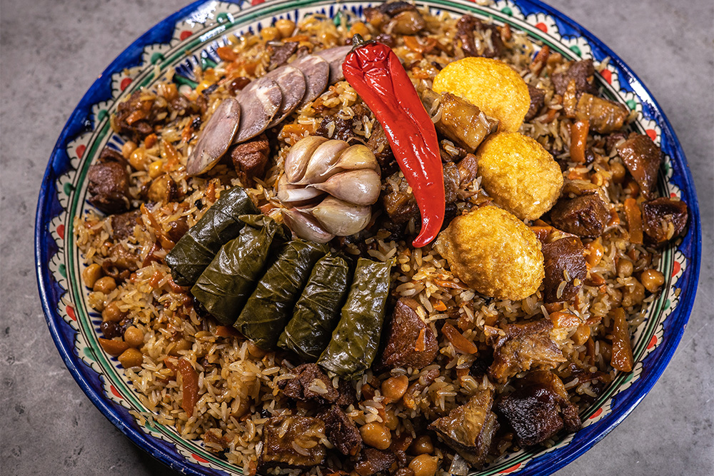 Плов праздничный (той оши)
